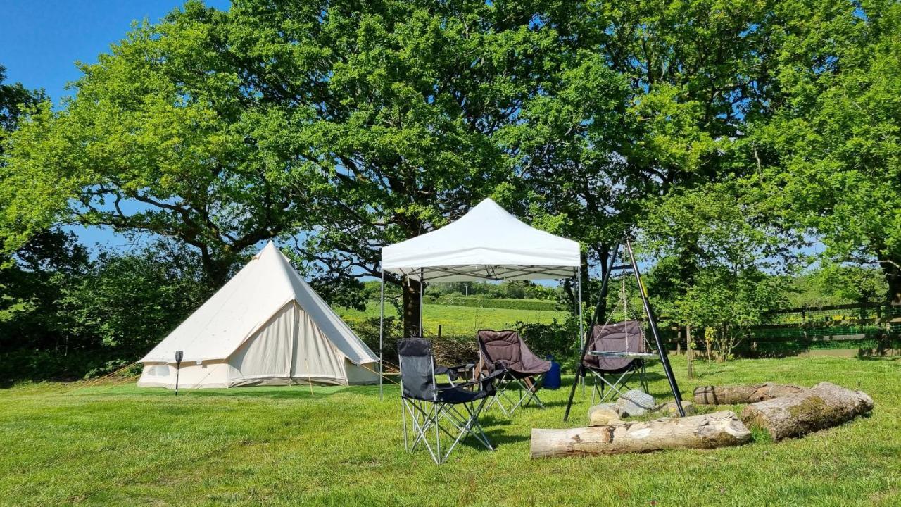 Route 47 Glamping Bell Tents Cross Hands Bagian luar foto